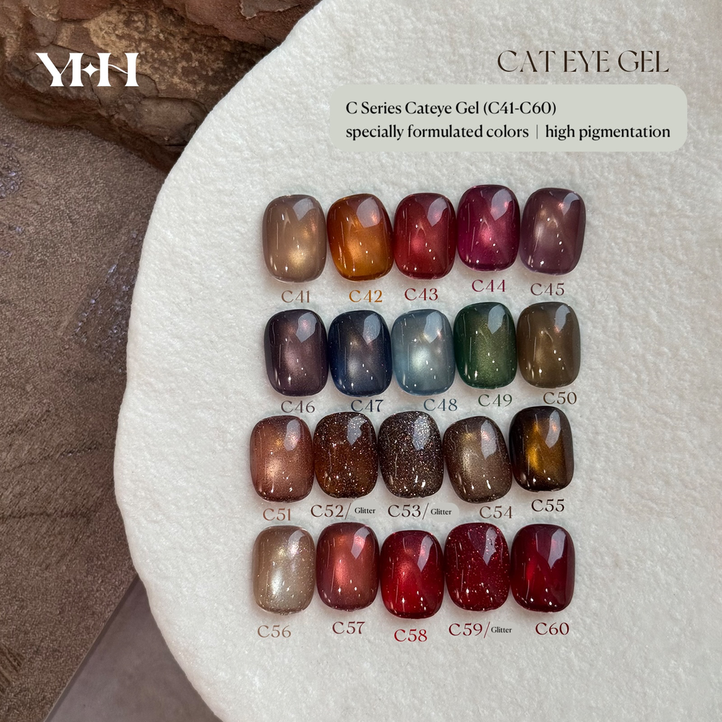 [YHH] - C Series Cateye Gels (C41-C60)